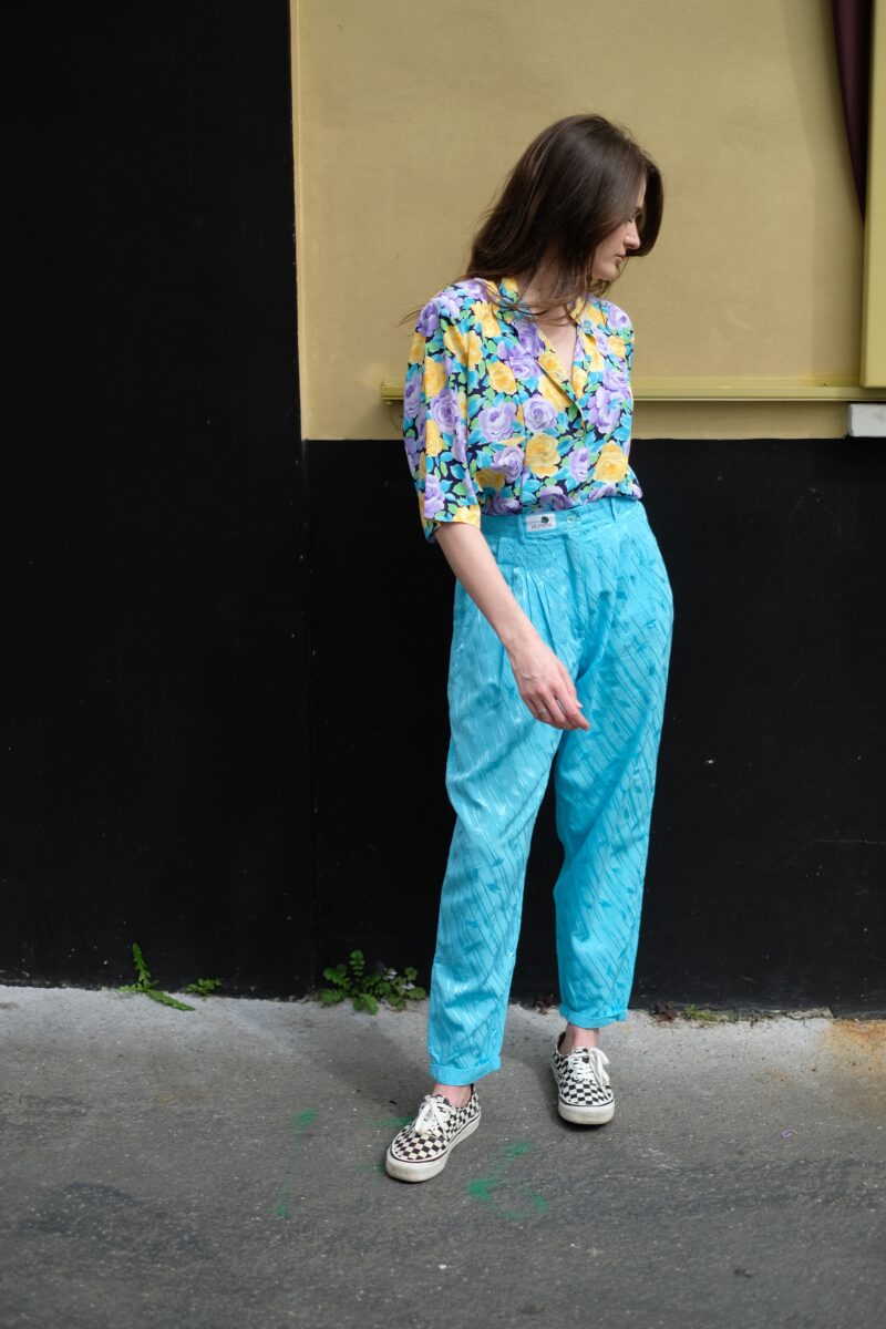 PANTALON TURQUOISE – Image 2